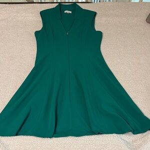 Calvin Klein Sleeveless Fit-and-Flare Dress